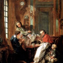 Francois Boucher painting, eighteenth century